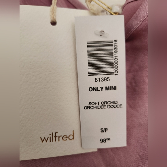 Aritzia Wilfred "Only Mini" dress NWT - Picture 2 of 2